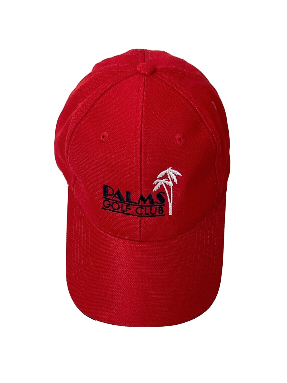 Palms Golf Club Baseball Cap Hat Red Adjustable Imperial